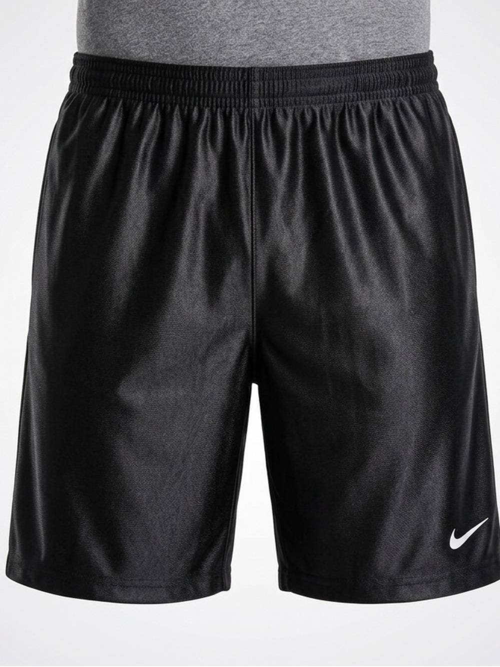Nike Vintage Made In USA Black Mesh Athletic Basketball Shorts Mens XXL